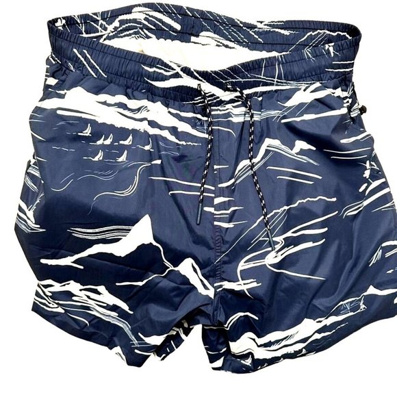 GREYSON XXL Lake Como Torch Swim Trunks Shorts Maltese Blue - Picture 3 of 6